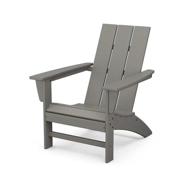 POLYWOOD Modern Outdoor Adirondack Chair