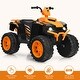 preview thumbnail 23 of 80, Costway 12V Kids 4-Wheeler ATV Quad Ride On Car w/ LED Lights Music - 42''x25.5''x29''(LxWxH)
