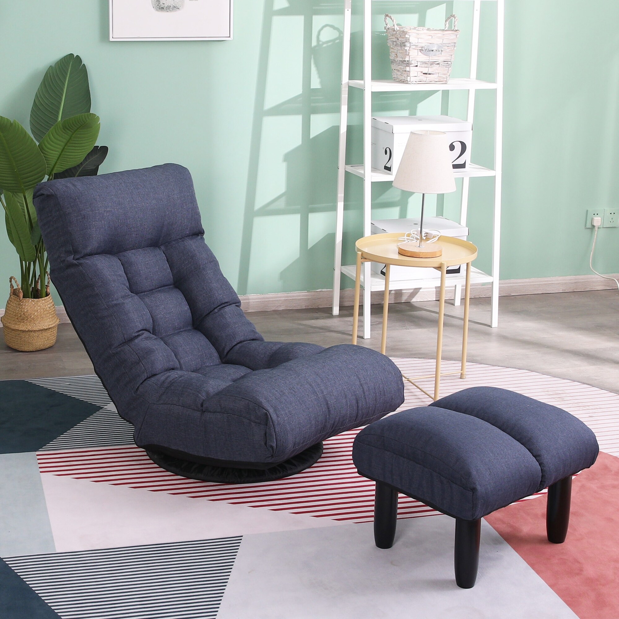 floor chair single sofa reclining chair Japanese chair balcony
