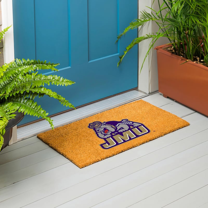 James Madison University Full Color Indoor/Outdoor Coir Mat - 28" x 16"