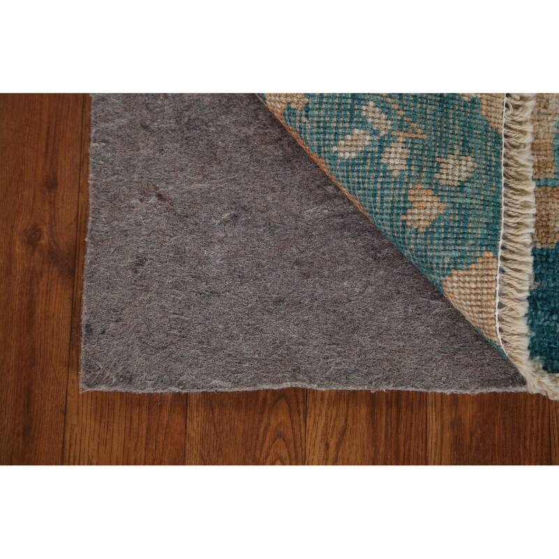 Hand Knotted Oriental 100% Wool Carpet Transitional Animal Pictorial Peach Oushak Area Rug - 2' 11'' X 1' 11''