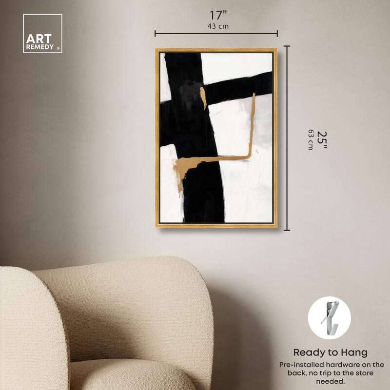 Dichotomy IV Canvas by Art Remedy