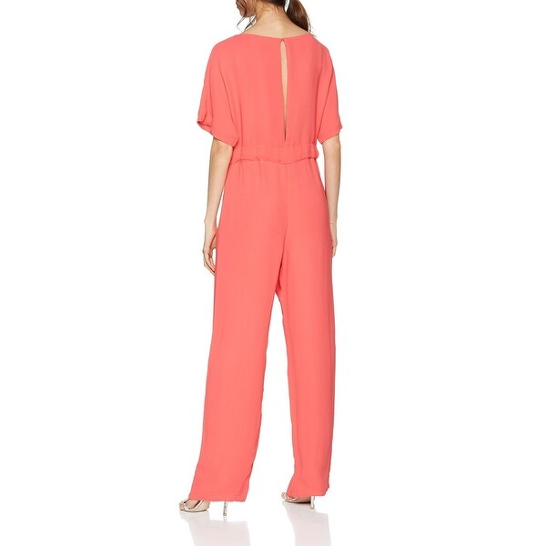 french connection pink jumpsuit