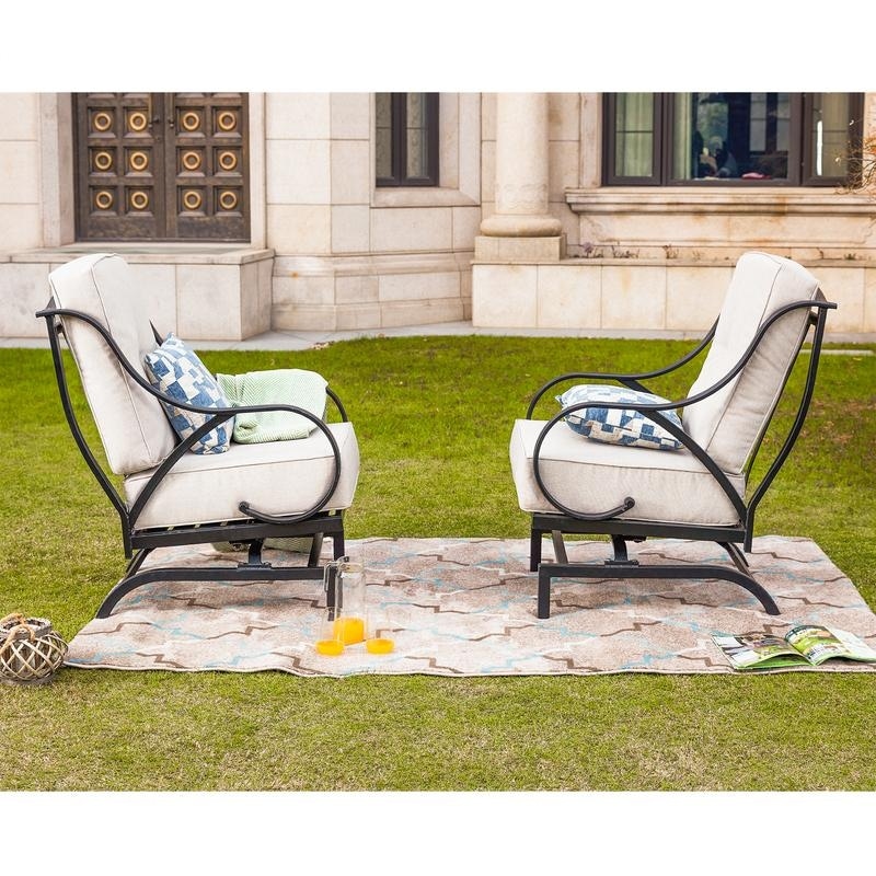Patio festival store rocking motion chair