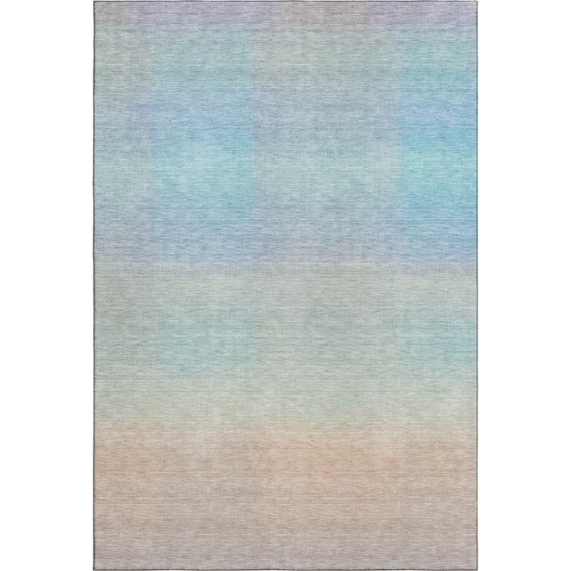 Premium Washable Super Soft Solid Ombre Mayfield Rug