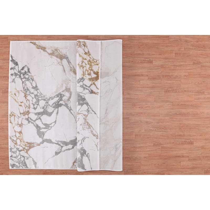 Ilios Collection Abstract Textured Rug