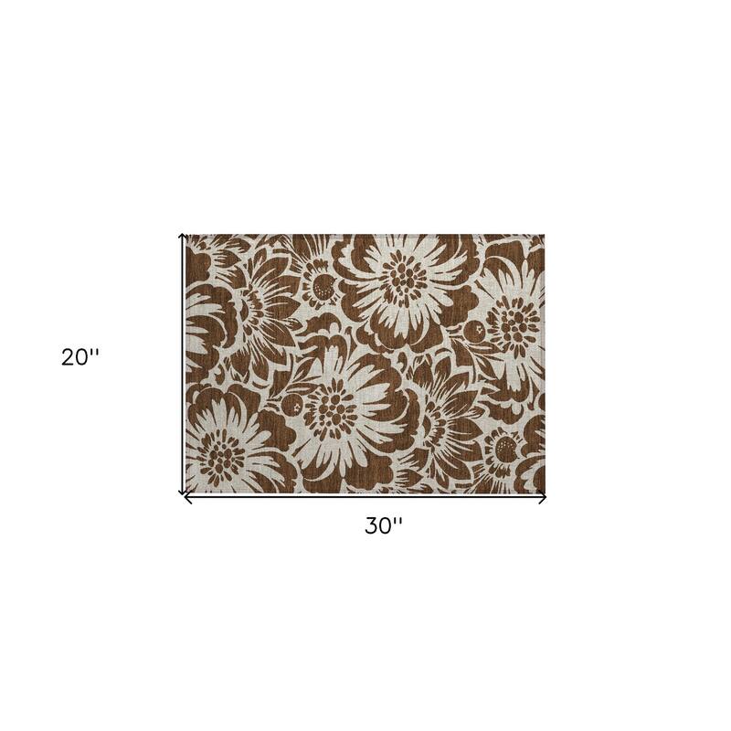 Alfine Garden-Inspired Weather Resistant Versatile Elegance Outdoor Rug