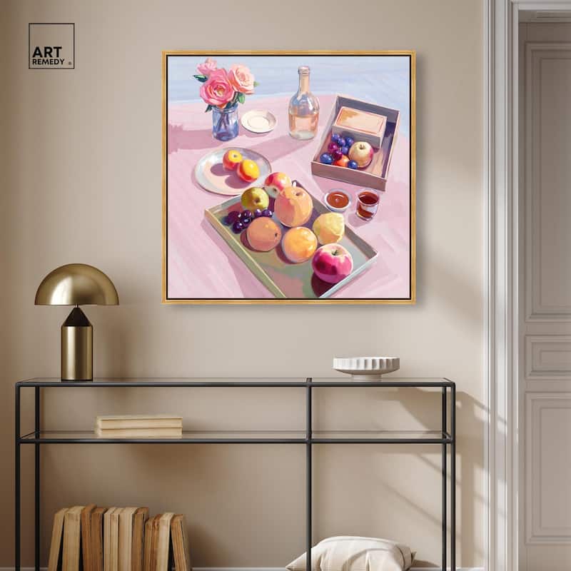 Fresh Fruits Canvas by Art Remedy