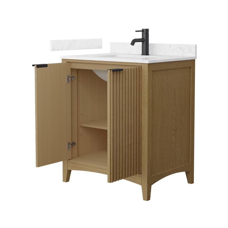 Wyndham Collection WCF9191-30S-VCA-UNSMXX Palmilla 30" Free Standing