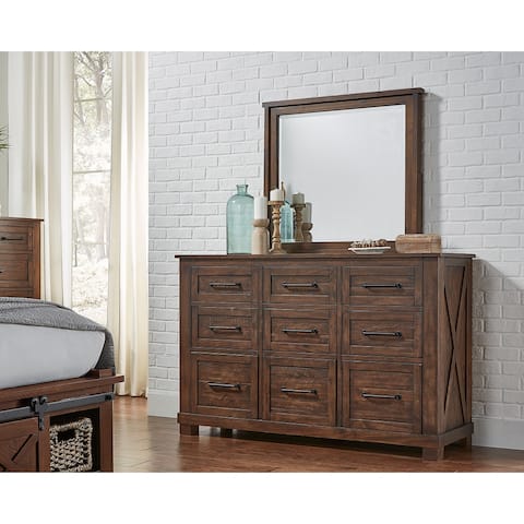 Simply Solid Shelba Solid Wood 9-drawer Dresser