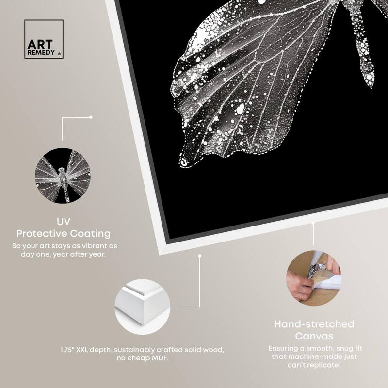 Stardust Wings II Canvas by Art Remedy