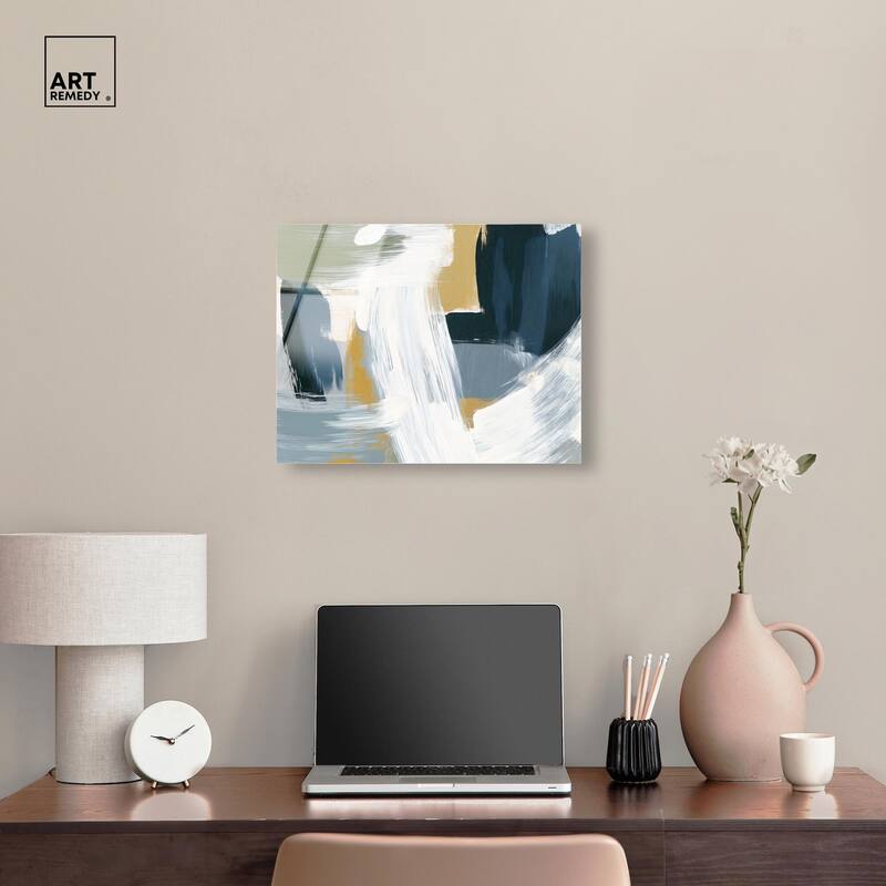 Moss Layers III Acrylic by Art Remedy, Ready to Hang