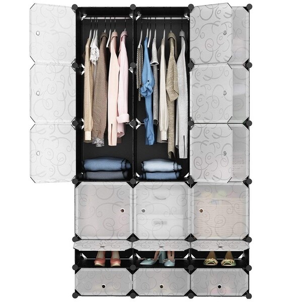 Household Supplies Cleaning 60 Cube Diy Closet Organizer