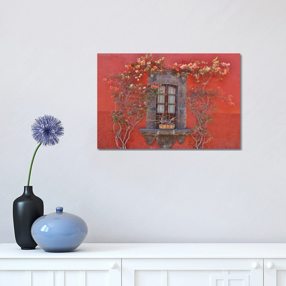 iCanvas "San Miguel De Allende, Mexico. Colorful buildings and windows" by Darrell Gulin Canvas Print