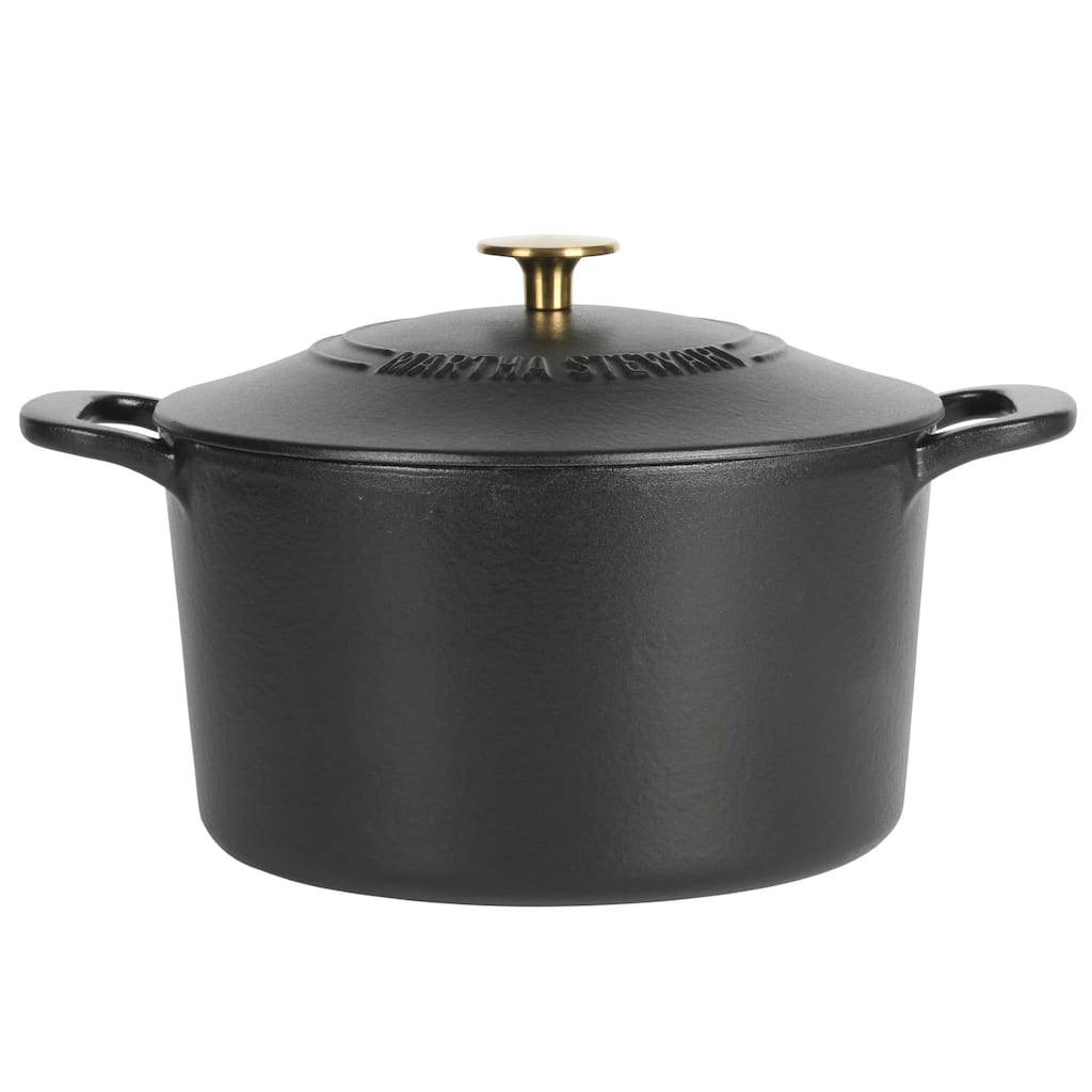 Martha Stewart Gatwick 7 QT Enamel Cast Iron Dutch Oven