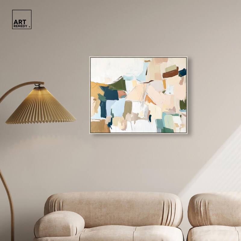 Pastel Mixture Canvas by Art Remedy