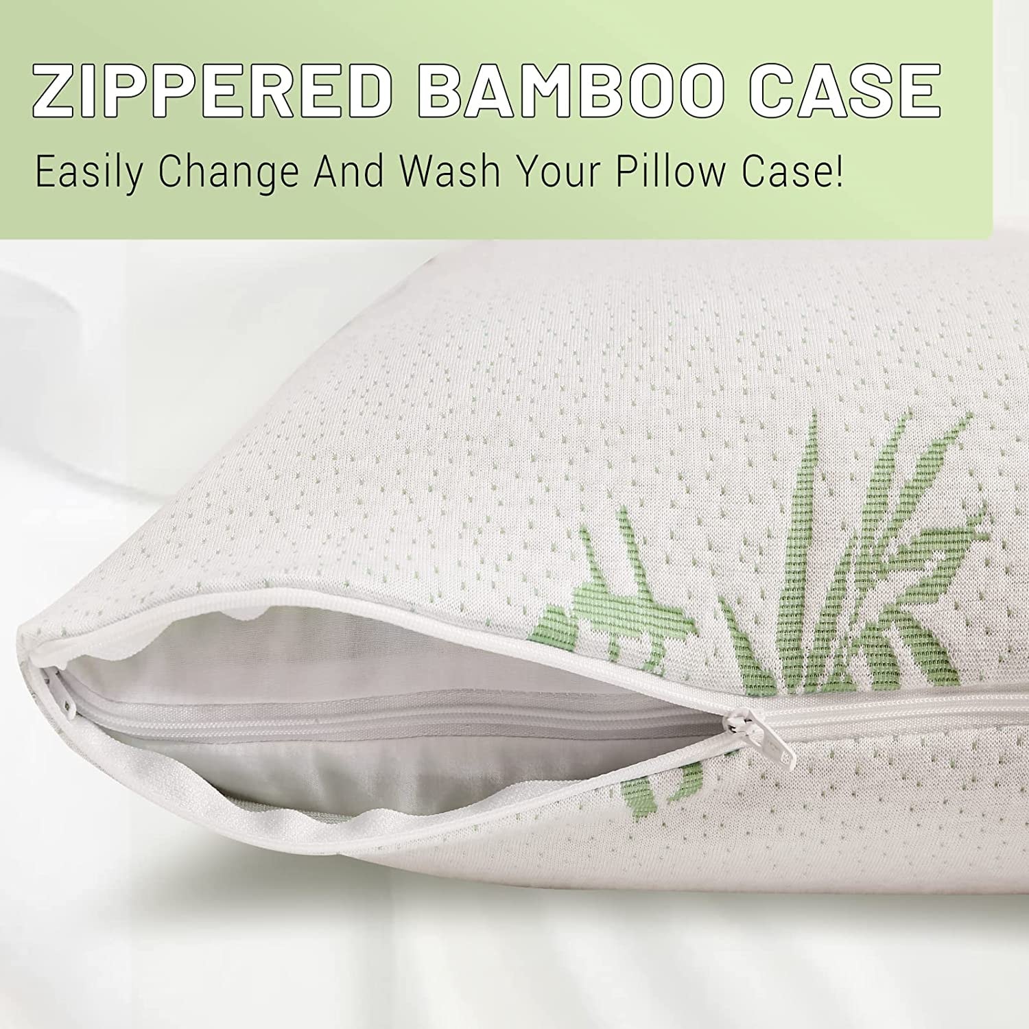 Bamboo pillow king bed bath and beyond shop
