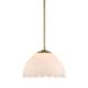 Option Brushed Champagne Bronze / Opal Glass