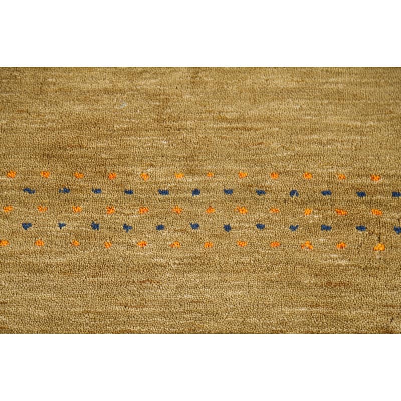Little Animals Gabbeh Indian Accent Rug Hand-Knotted Wool Carpet - 2'11"x 5'3"
