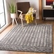 preview thumbnail 8 of 18, SAFAVIEH Tulum Sharie Moroccan Boho Rug - Dark Grey/Ivory - 5' 3" x 7' 6"