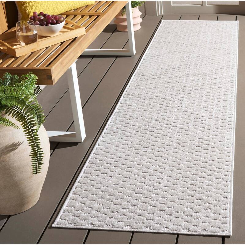 SAFAVIEH Stella Cobien Modern & Contemporary Rug - 2' x 8' Runner - Beige/Blue