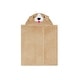 preview thumbnail 3 of 3, Kids Hooded Bath Towel with Pockets - Super Soft and Absorbent- Tan Dog