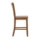 preview thumbnail 31 of 57, Eleanor X-Back Wood Counter Chairs (Set of 2) by iNSPIRE Q Classic