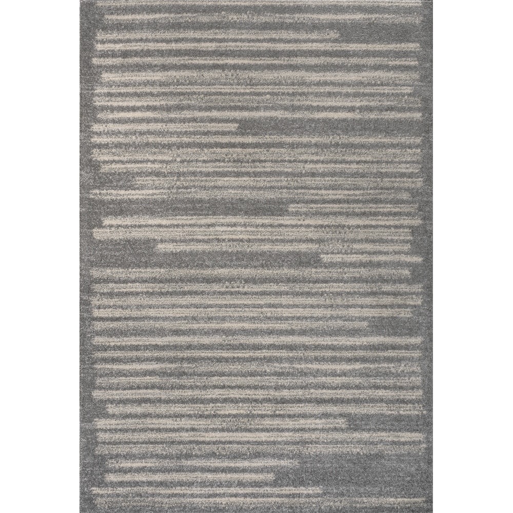 JONATHAN Y Aksil Modern Berber Stripe Area Rug