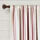 Lush Decor Farmhouse Stripe Yarn Dyed Cotton Window Curtain Panel Pair