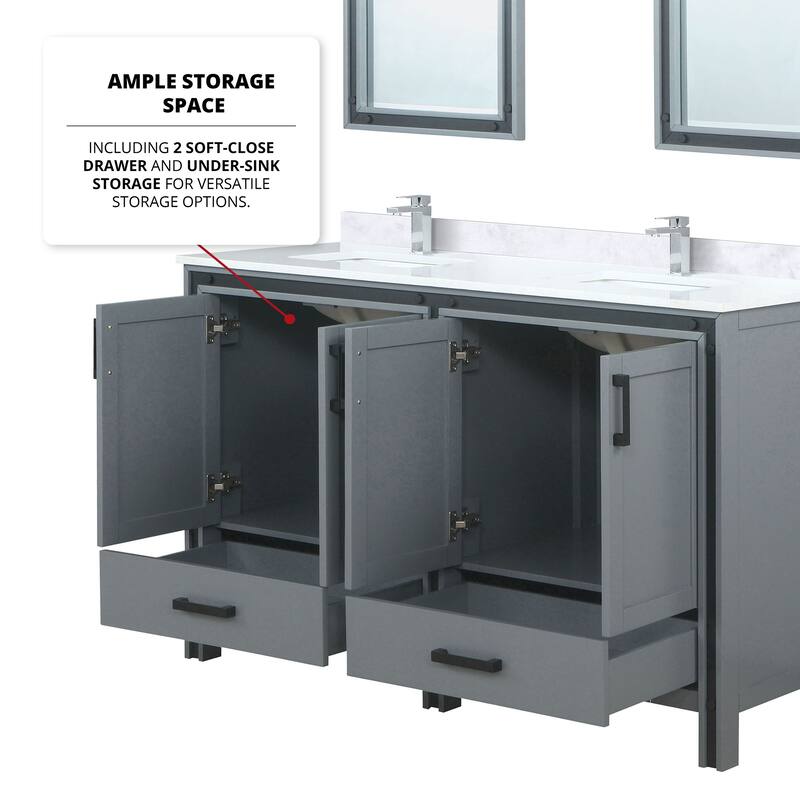 Ziva Bath Vanity and White Quartz Top
