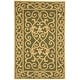 preview thumbnail 19 of 30, SAFAVIEH Handmade Chelsea Marlee French Country Wool Rug 2'6" x 4' - Brown/Ivory - Rectangle