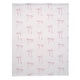 preview thumbnail 2 of 5, Lambs & Ivy Coquette Floral Pink Bows Aesthetic Warm Fleece Baby Blanket