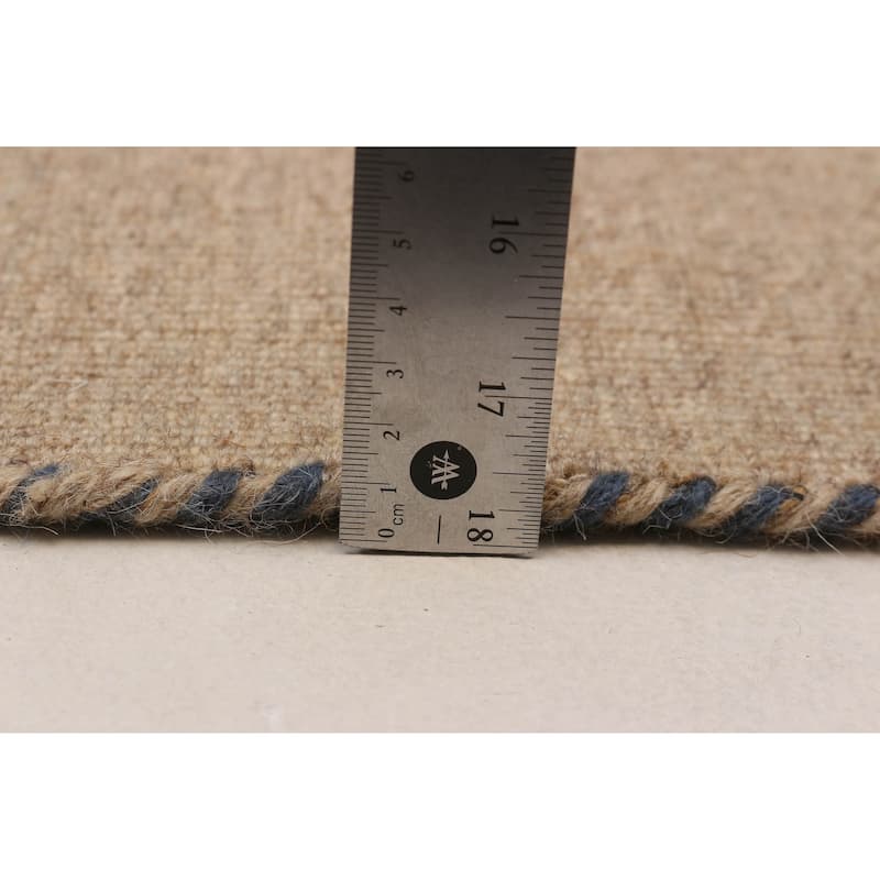 Kashkuli Gabbeh Tan Rug 7'11" x 11'1" - 7'11 x 11'1