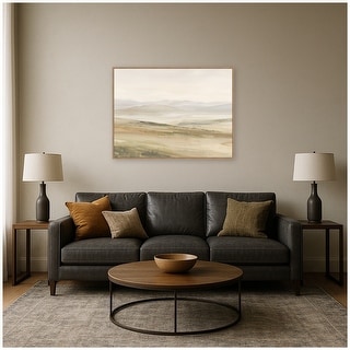 Kate and Laurel Fading Fields III by Amy Lighthall Framed Canvas Wall ...