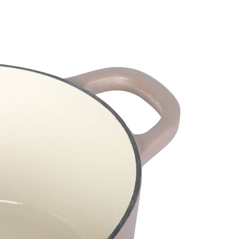 Crock Pot Artisan 5-Quart Round Dutch Oven - Matte Dusty Pink