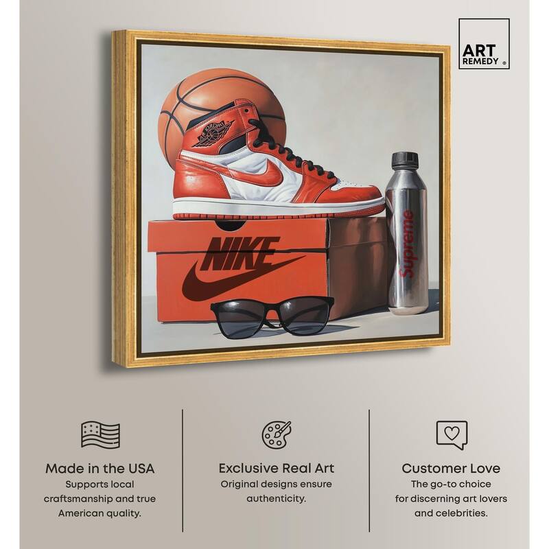 Basketball Practice Canvas by Art Remedy