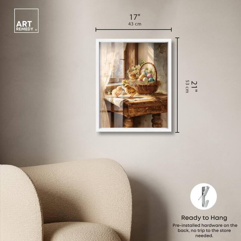 Easter Morn Shadowbox by Art Remedy