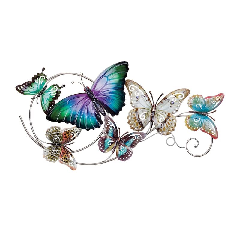 Luster Wall Decor - 6 Butterflies