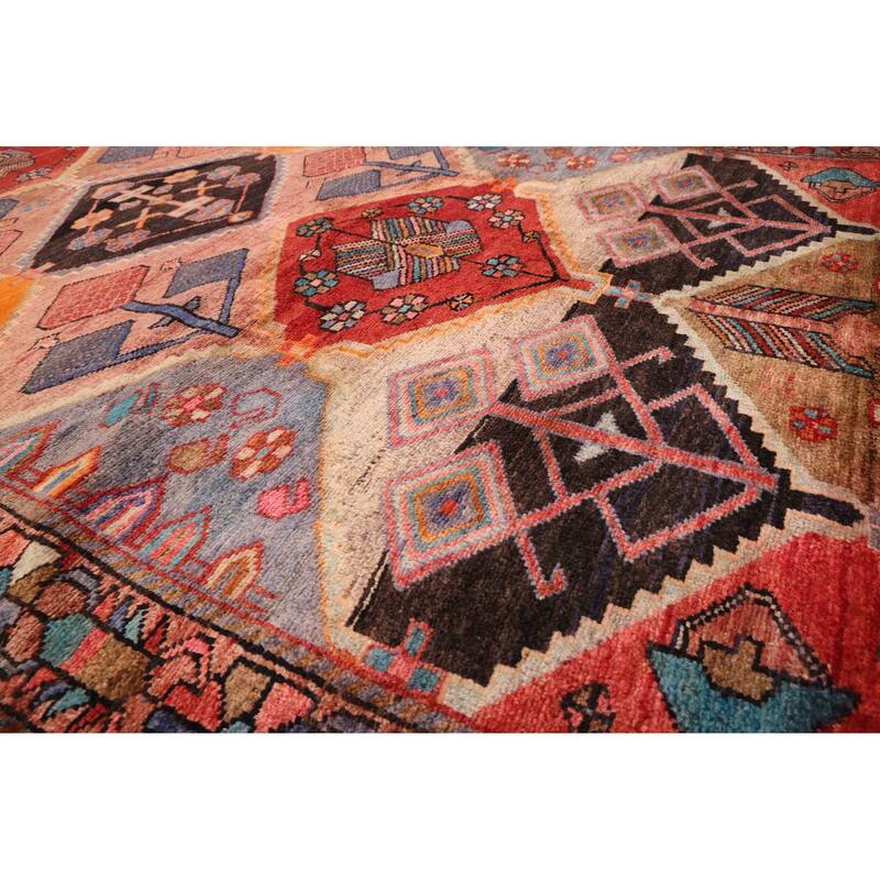 ECARPETGALLERY Hand-knotted Melis Multi Color Wool Rug - 5'1 x 9'10