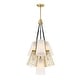 preview thumbnail 4 of 4, Designers Fountain D328M-7CH Liana 7 Light 18" Wide Chandelier