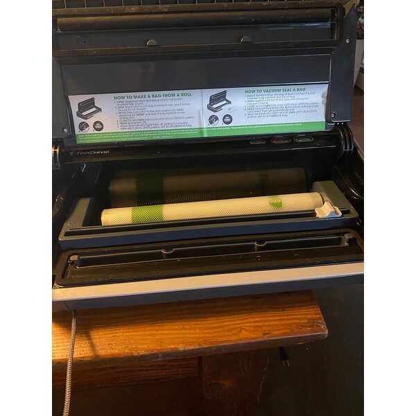 how to use foodsaver v3460