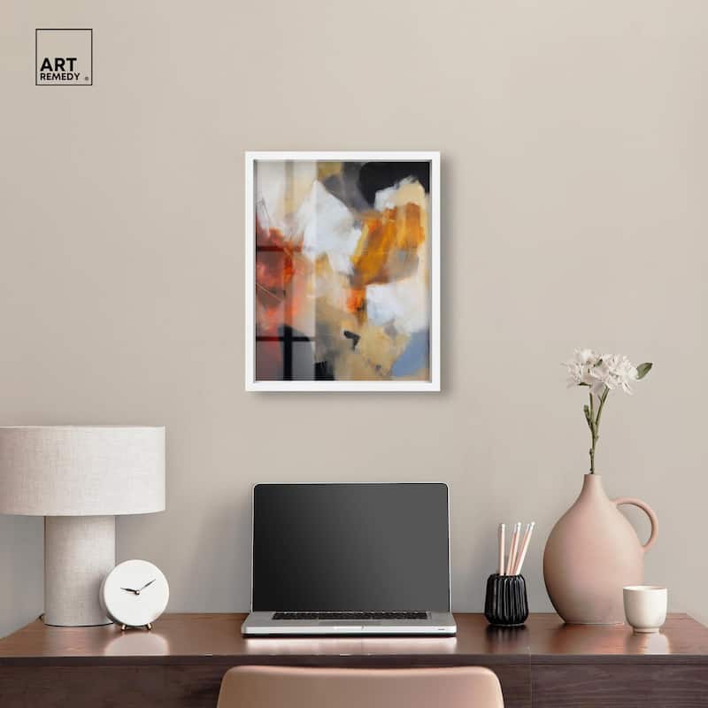 Earth and Fire I Shadowbox by Art Remedy