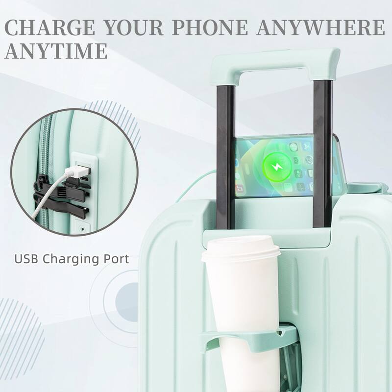 20"/24"/28" 3 pcs/set in ABS Spinner Wheel Luggage