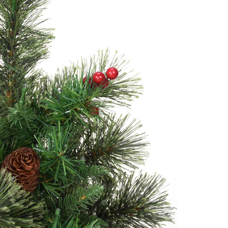 Puleo International Pre-Lit 2' Table Top Artificial Christmas Tree