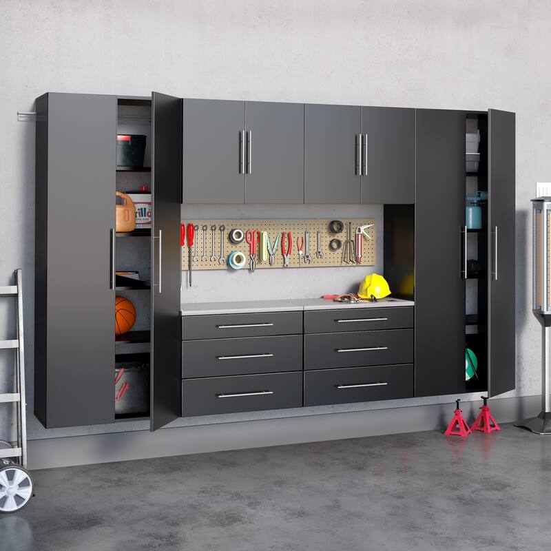 Prepac HangUps 120-inch 6-piece Storage Cabinet Set I