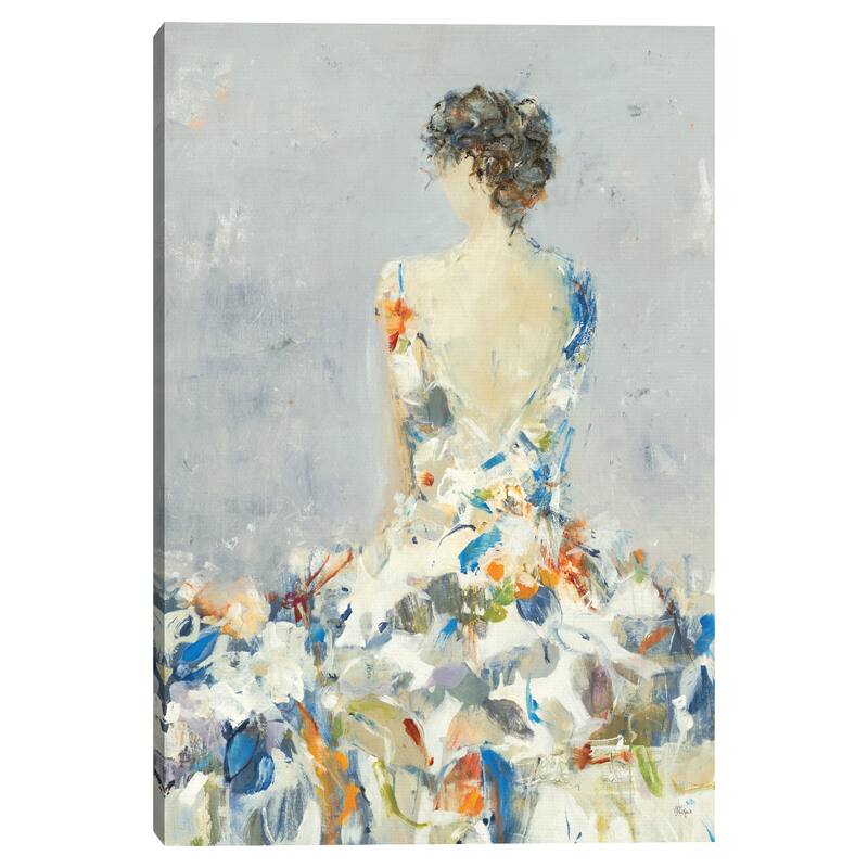 Summer Dress by Lisa Ridgers Canvas Art Print
