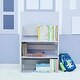 preview thumbnail 9 of 13, Fantasy Fields Child Sized Bookcase with 3 Shelves, Gray