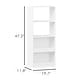 preview thumbnail 12 of 11, Kids Bookshelf Wall Mounted, 4-Tier Book Shelf Organizer, Tall Wooden Children's Bookcase, Storage Book Rack for Kids Room