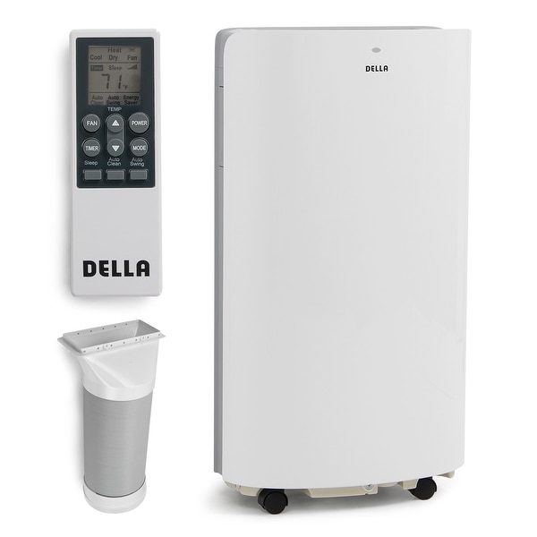 Della 14,000 BTU Evaporative Portable Air Conditioner / Heater / Dehumidifier / Cooling Function LED Panel Control
