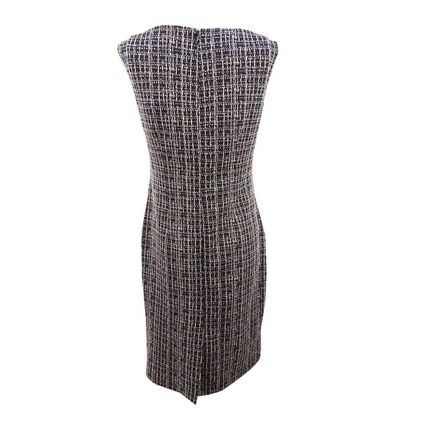 tweed sheath dress